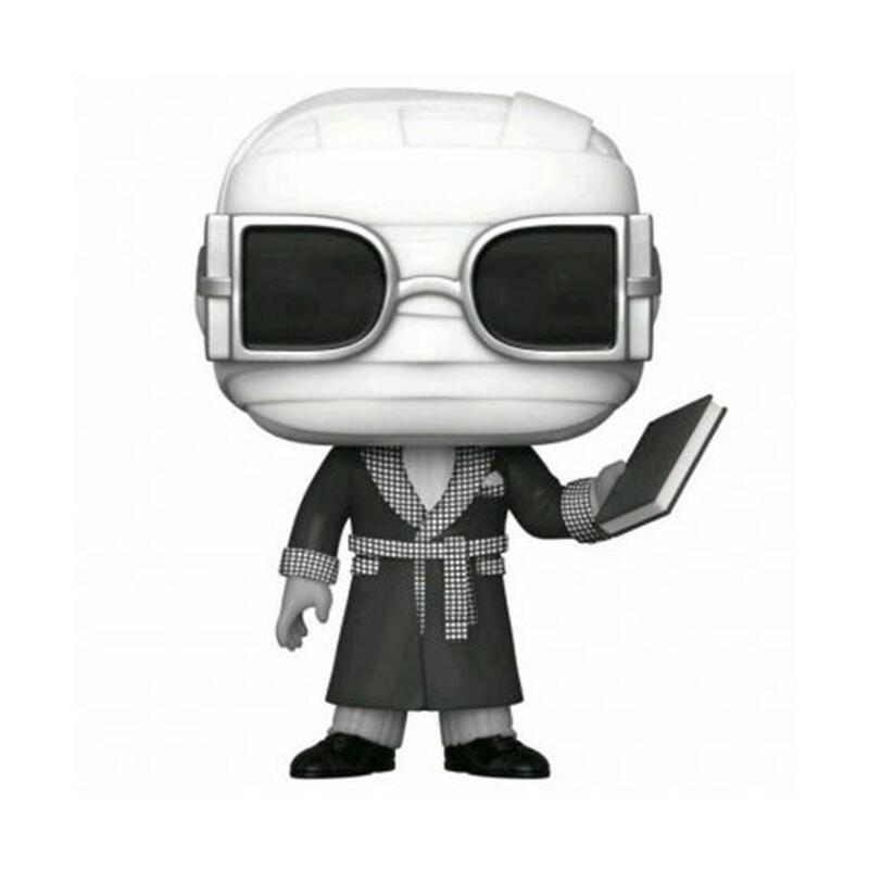 Funko Pop Movies Universal Studios Monsters Hombre Invisible Black & White Exclusivo Nº 608 -Caja Original-