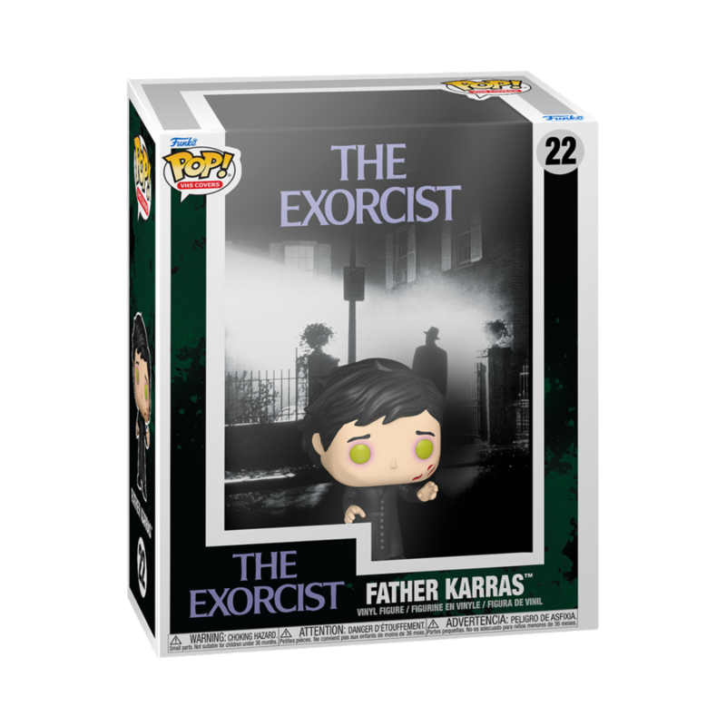 Funko Pop Vhs Cover The Exorcist Damien Karras