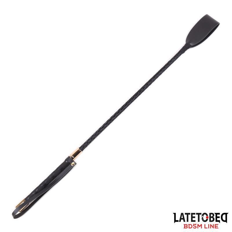 Fusta Clásica Negro Y Dorado 55 Cm