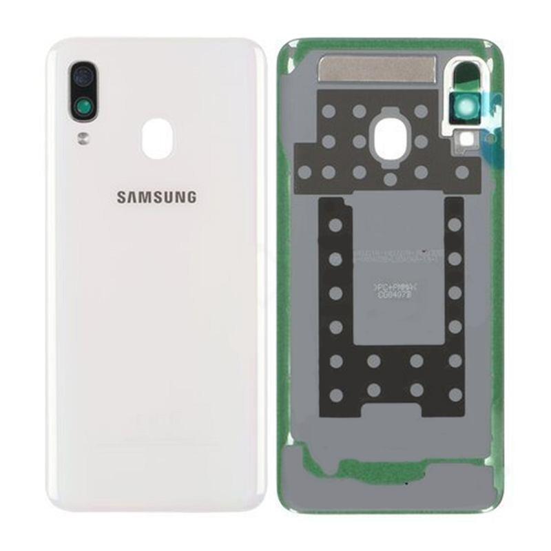 Galaxy A40 Back Cover White