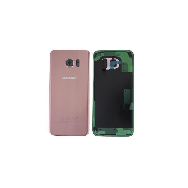 Galaxy S7 Edge Back Cover Pink Gold
