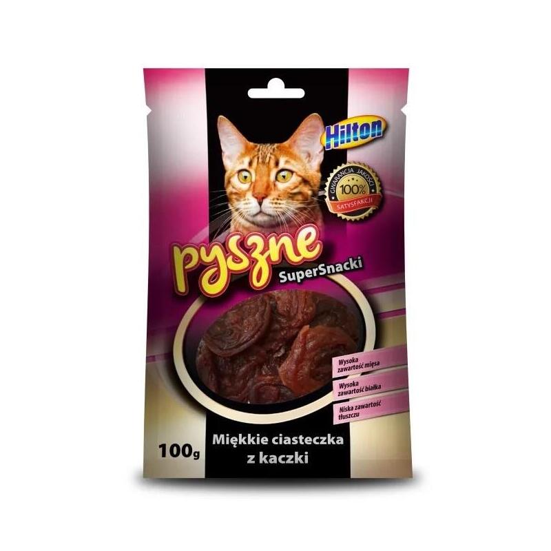 Galletas Hilton Blandas De Pato Para Gato 100g