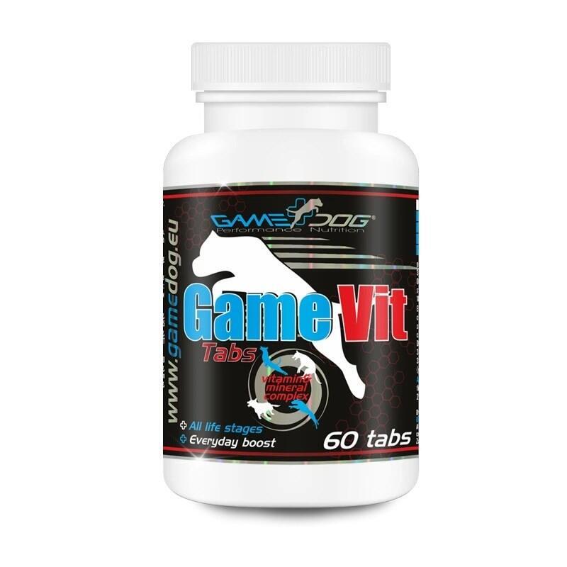 Game Dog Gamevit Tabs - Suplementos Para Perros - 60 Tabletas