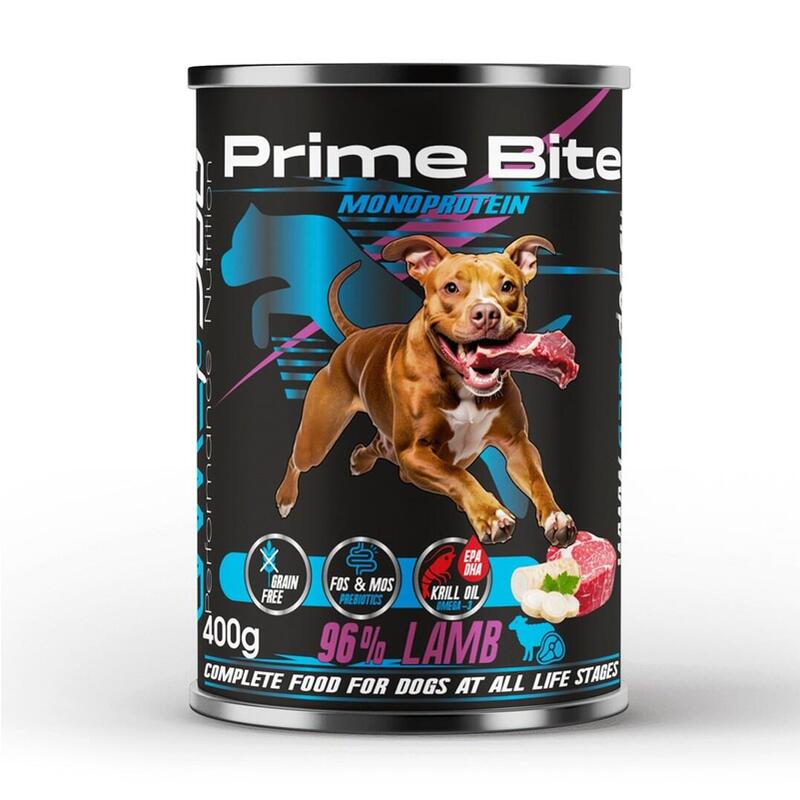 Game Dog Prime Bite Cordero, Perejil Monoproteína 400g