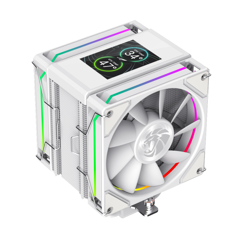 Gamemax Cpu Air Cooler Sigma 620 Lcd White