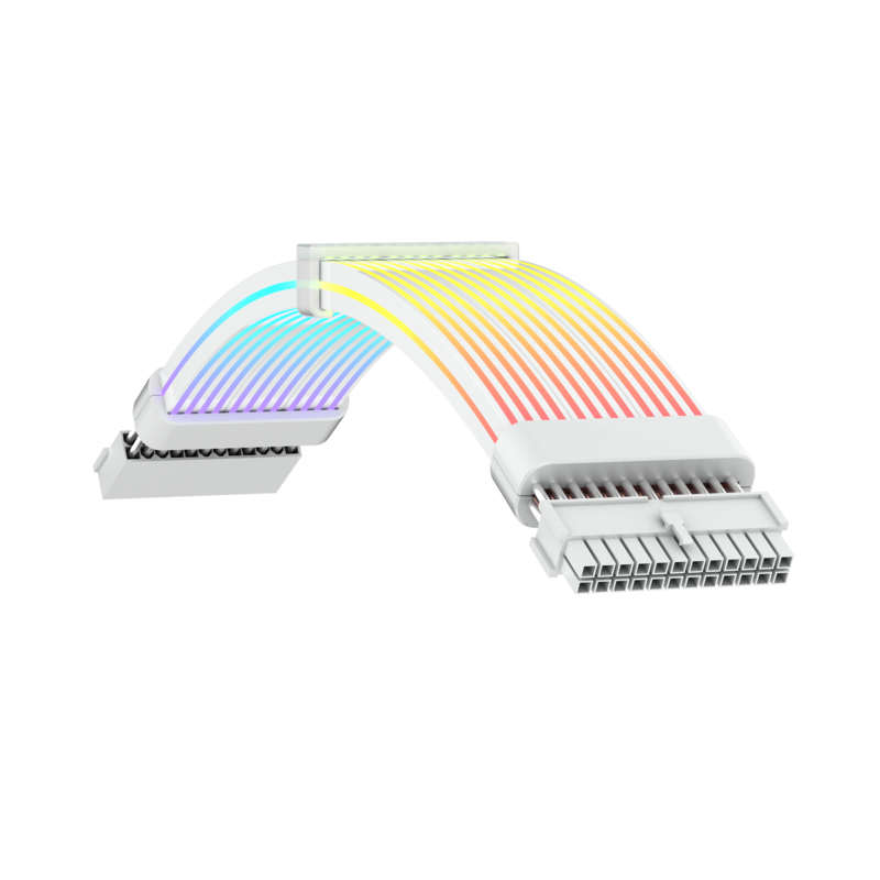 Gamemax Psu Extension Cable Mb 24pin-B White