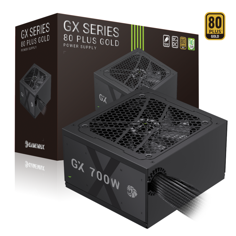Gamemax Psu Gx 700g 700w Gold Non-Modular