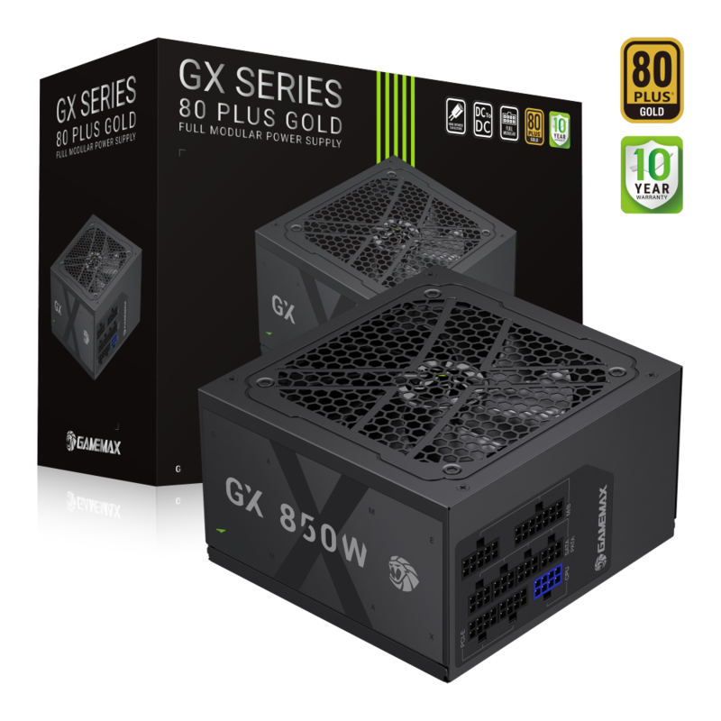 Gamemax Psu Gx 850gf 850w Gold Full Modular