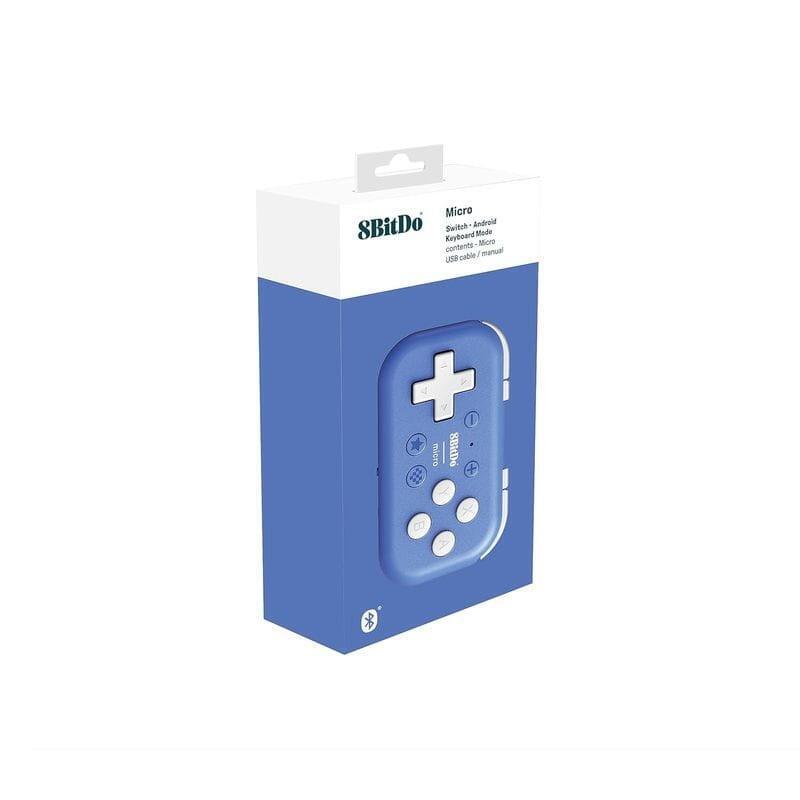 Gamepad 8bitdo Micro Bluetooth Azul Mando Nintendo Switch/Android