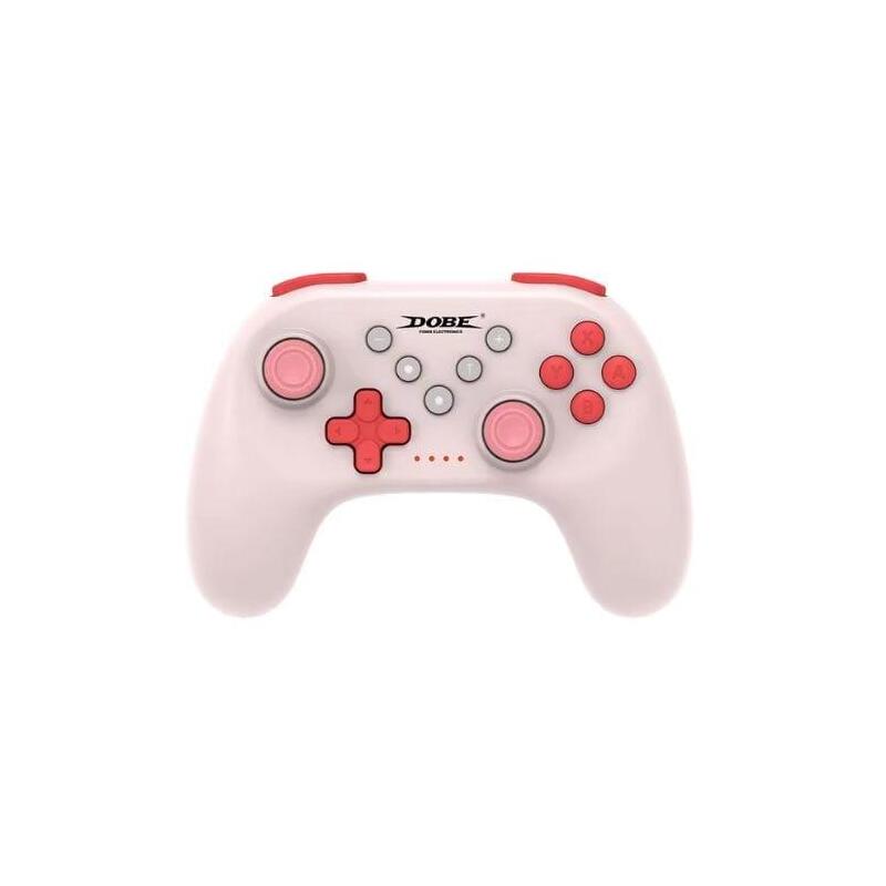 Gamepad Inalámbrico Nintendo Switch/Pc Dobe Tns-0117r Rosa