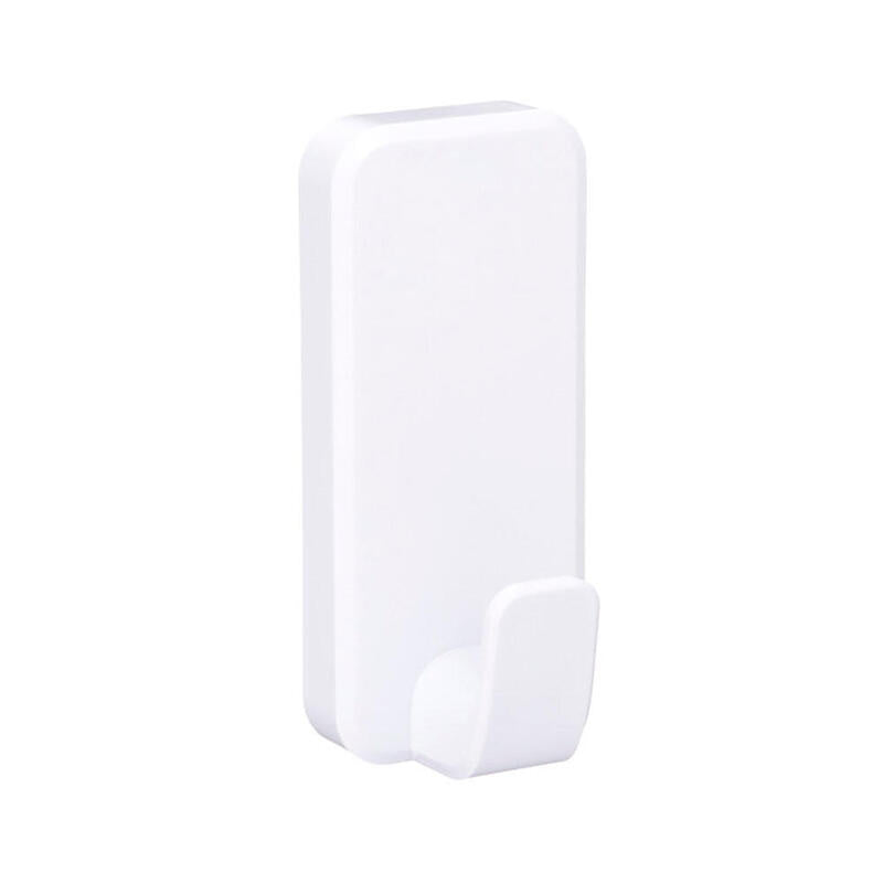 Gancho Para Utensilios, Extragrande, Blanco, 1 Ud + 2 Tiras, Máx 4,5 Kg