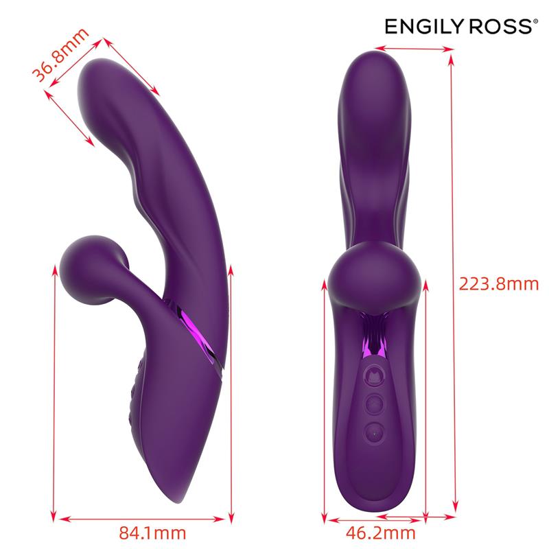 Vibrador Garlet Con Bola De Pulsación 3 Motores
