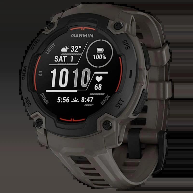 Garmin Instinct E 45mm Negro Con Correa Carbón - Reloj Inteligente Con Gps - Desprecintado