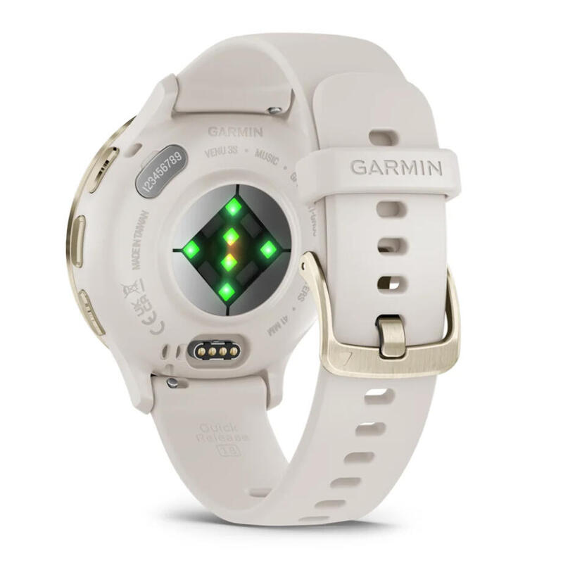 Garmin Venu 3s Ivory + Soft Gold Smartwatch 41mm