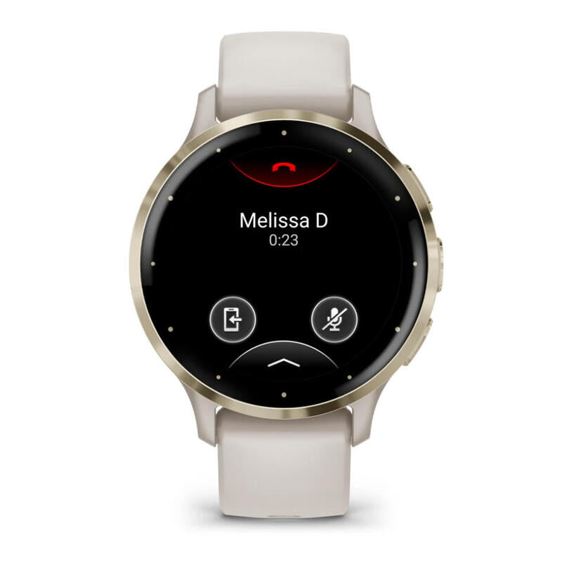Garmin Venu 3s Ivory + Soft Gold Smartwatch 41mm