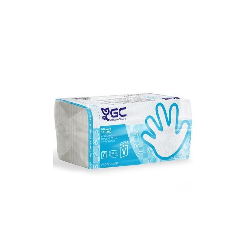 Gc Toallas Mano 2c Xtrasec Pst 196ud C3920 Plegadas V Blanco