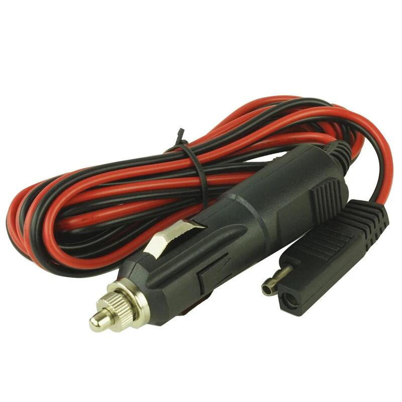 Gds© Cigarette Charger With 2m Cable & Sae Connector