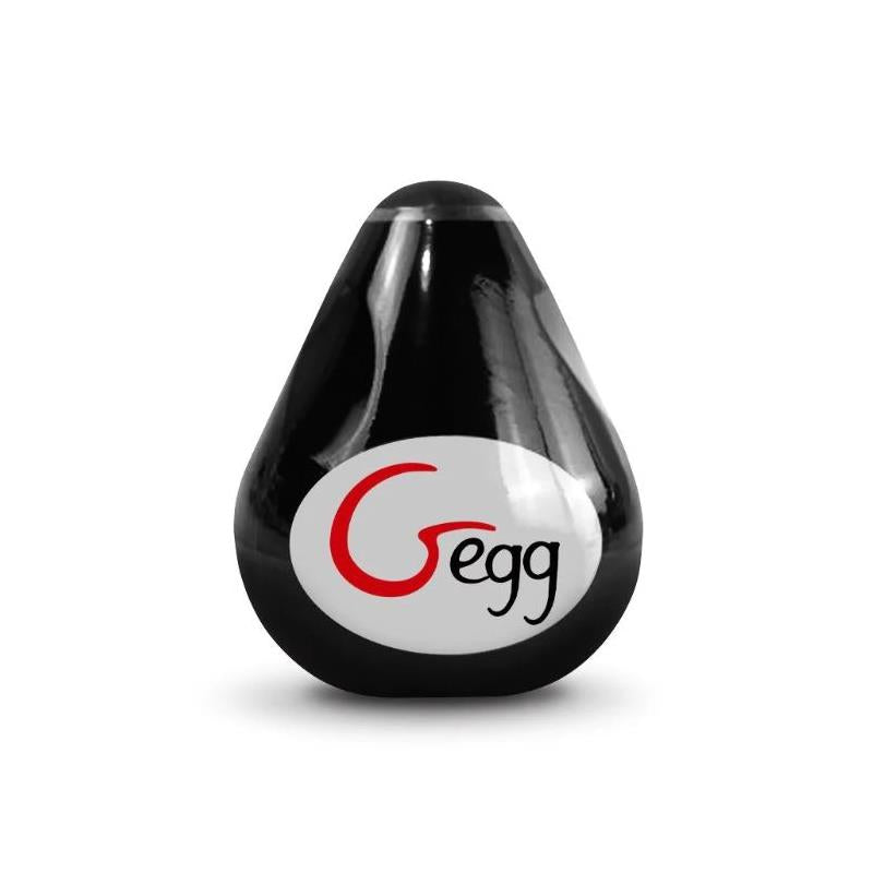 G-Vibe - Huevo Masturbador Texturado Reutilizable Negro