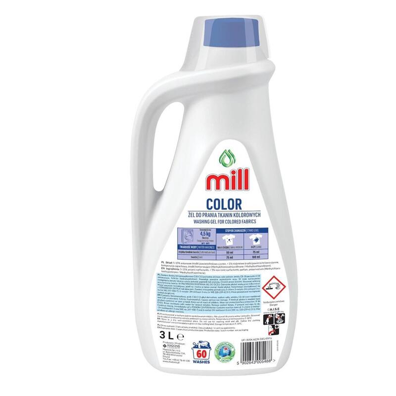 Gel De Lavado Mill Colour 3 L 60 Lavados