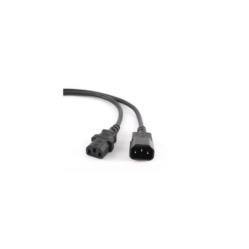 Gembird Cable De Alimentacion C13 A C14 Alargo Atx 1.8m Pc-189-Vde
