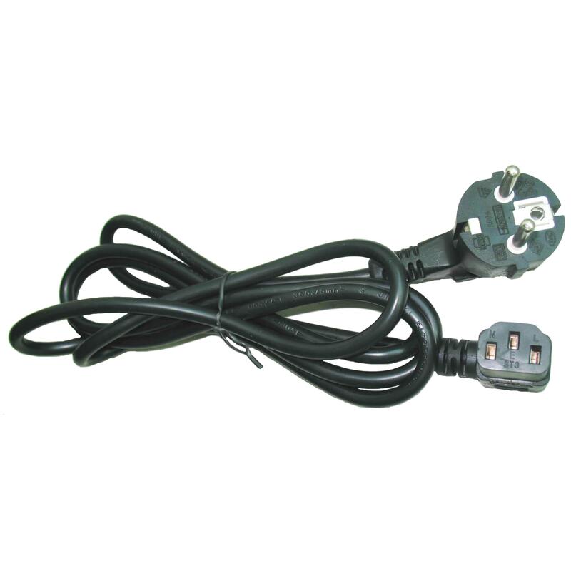 Gembird Cable De Alimentacion Schuco A C13 Acodado 1.8m Negro Pc-186a-Vde