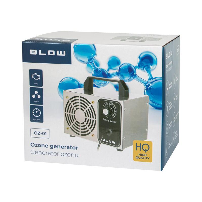 Generador De Ozono Blow Oz-01 Ozonizador 60.000 Mg/H 120w