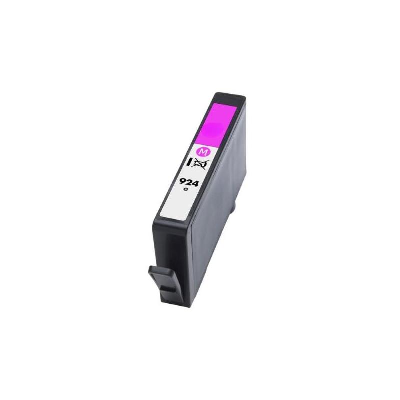 Generico Hp 924e Xl Magenta Cartucho De Tinta - Reemplaza 4k0u8ne/4k0u4ne (Chip Reforzado Contra Actualizaciones)