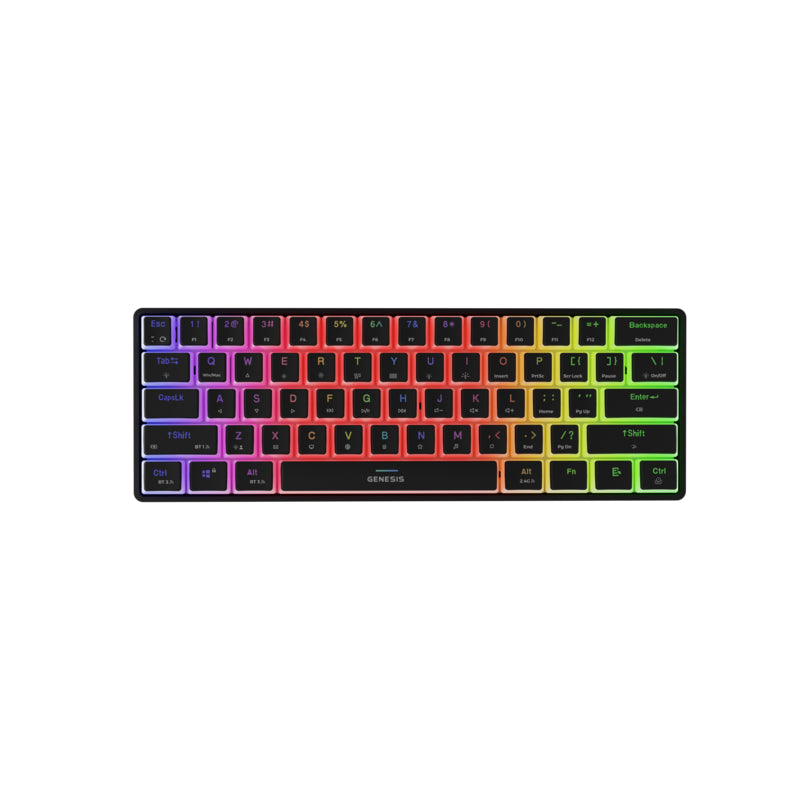 Genesis Thor 660 G2 Rgb Negro Gateron Brown