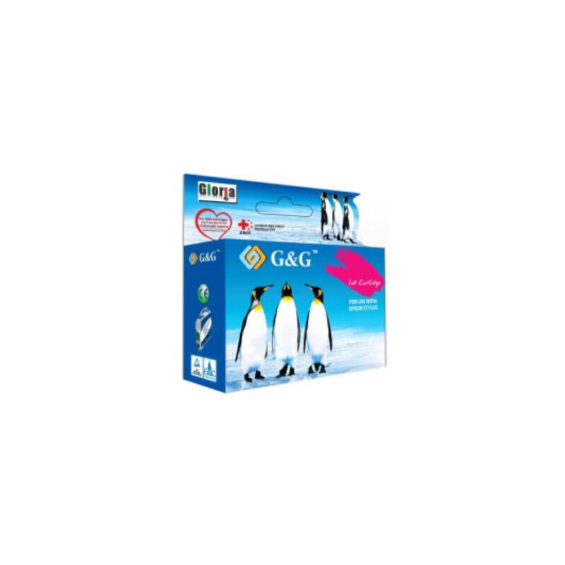 G&G Epson T2634/T2614/26xl Amarillo Tinta Generico C13t26344010/C13t26144010