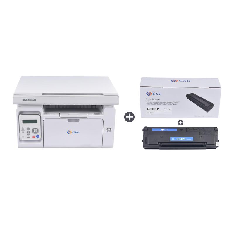 G&G M2022nw S/W Multifunktions-Laserdrucker 22 Páginas/ Min.