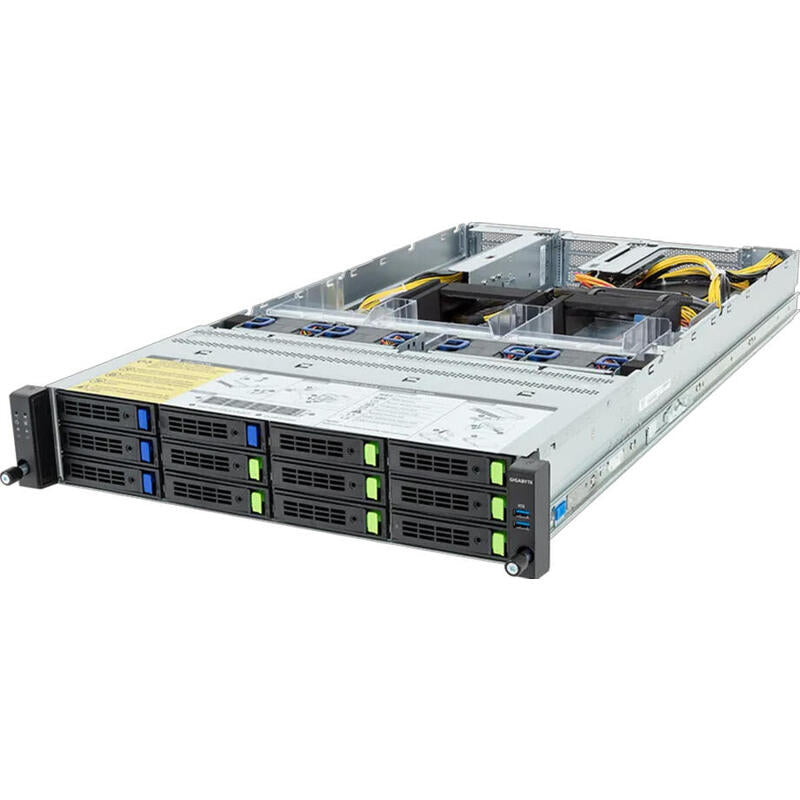 Gigabyte R283-Zf0-Aal1 2u Amd 9005 9004 12x3.5" 2.5" 2x2700w