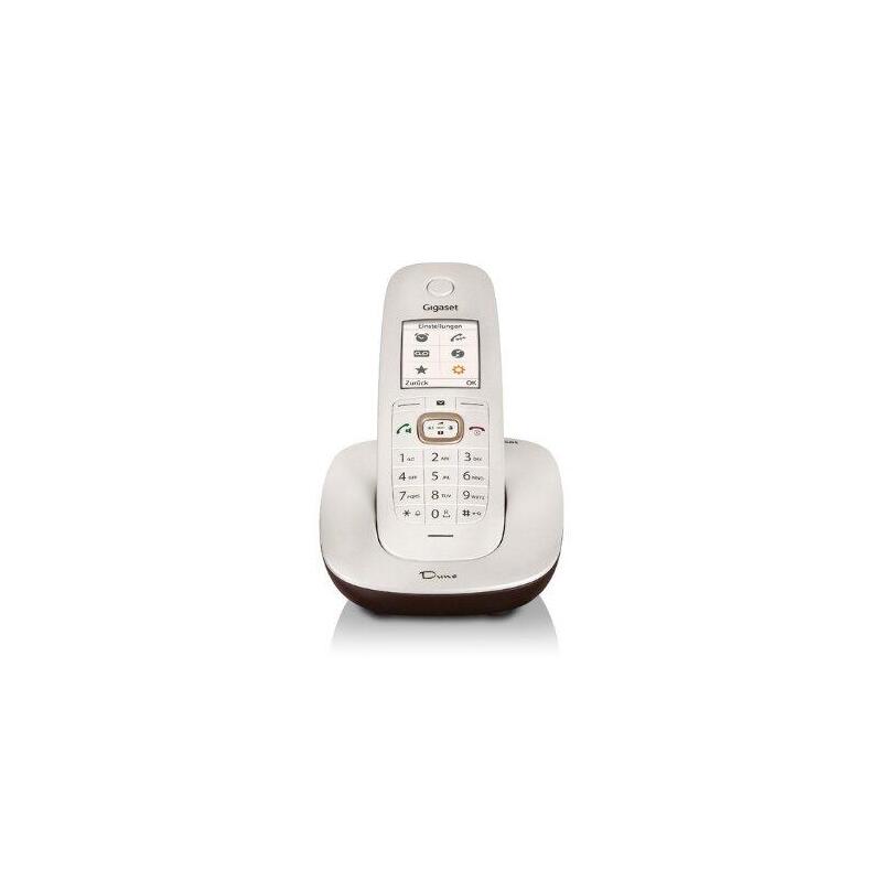 Gigaset Cordless Cl540 Dune White-Brown S30852-H2602-K101