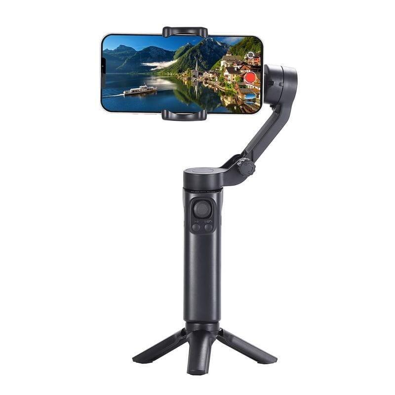 Gimbal F5 Plus 3 Ejes Negro Estabilizador De Smartphone