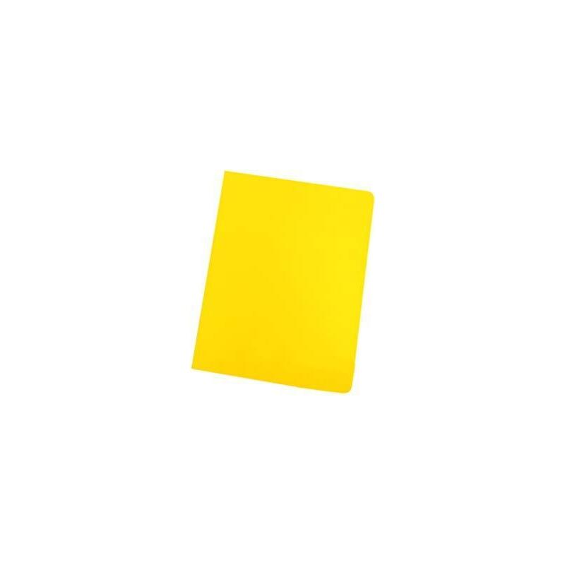 Gio Subcarpeta Simple Cartulina Amarillo Intenso Folio 250gr -50u-