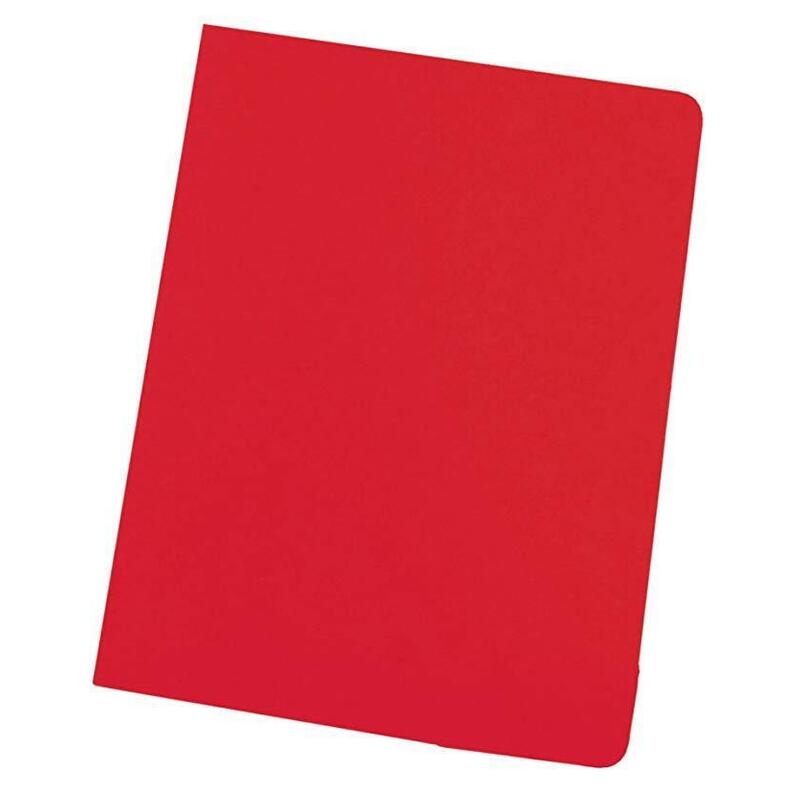 Gio Subcarpeta Simple Cartulina Rojo Intenso A4 250gr -50u-
