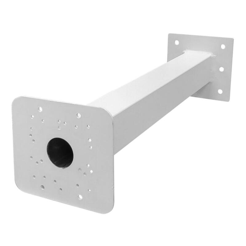 Global Baculo-Brazo-Bullet-500-Blanco Soporte De 500mm Para Instalación De Camara Bullet En Báculo De 6m De Color Blanco