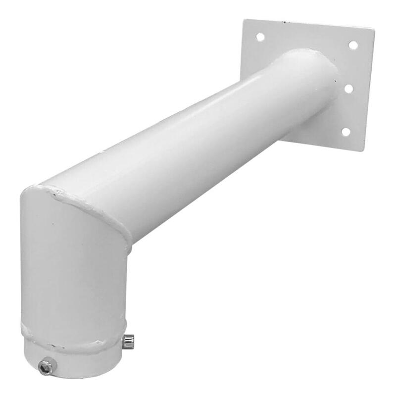 Global Baculo-Brazo-Ptz-500-Blanco Soporte De 500mm Para Instalación De Camara Speed Dome En Báculo De 6m De Color Blanco