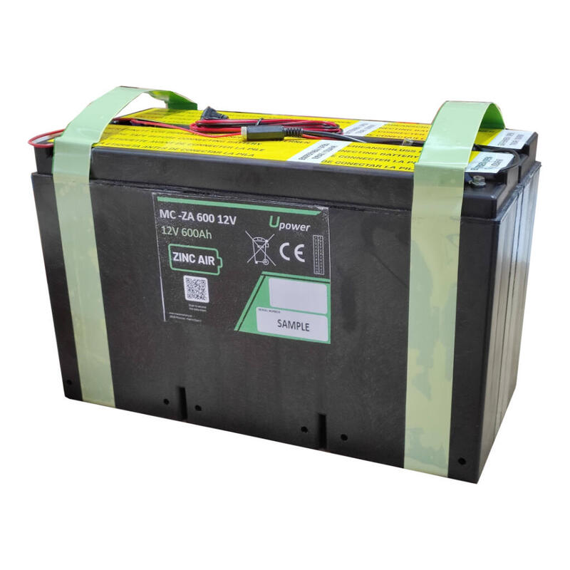 Global Bat-12v600-Dc Batería De Zinc-Aire 12v-600. Triple Conector Dc