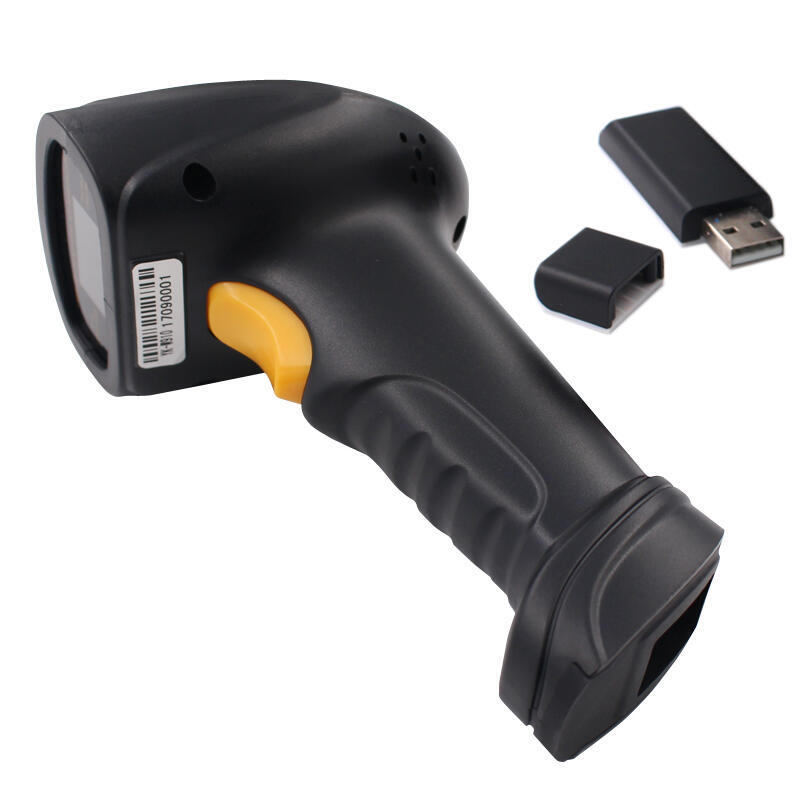Globbaltec Scanner Codigos Barras 1d Fast Speed Wireless 2,4g Con Soporte