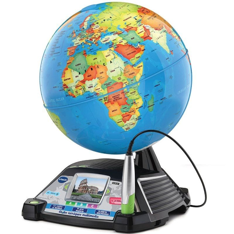 Globo Terráqueo Multimedia Vtech Pantalla Lcd
