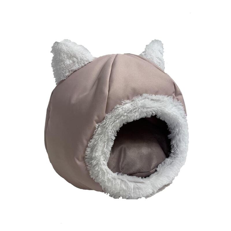 Go Gift Cama Para Gatos - Beige - 40x40x34 Cm