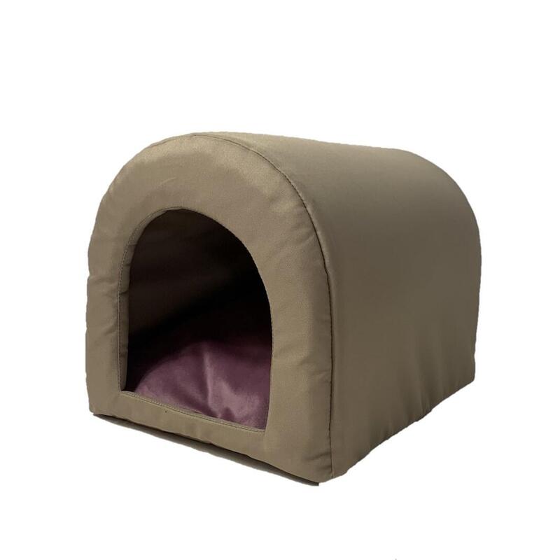 Go Gift Cama Para Perros Y Gatos - Camel - 40 X 33 X 29 Cm