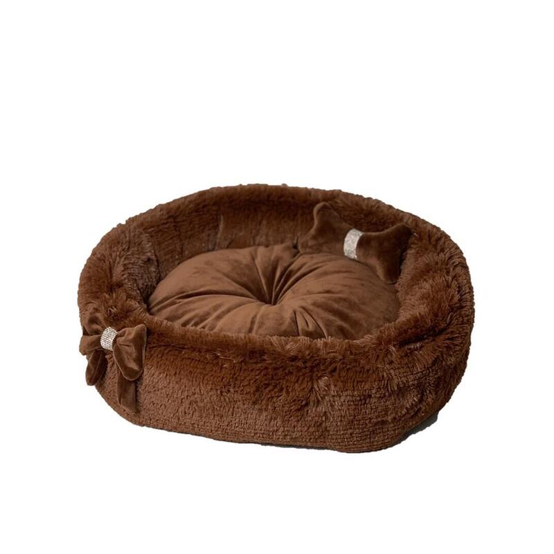 Go Gift Cocard Chocolate Xl - Cama Para Mascotas - 65 X 60 X 18 Cm