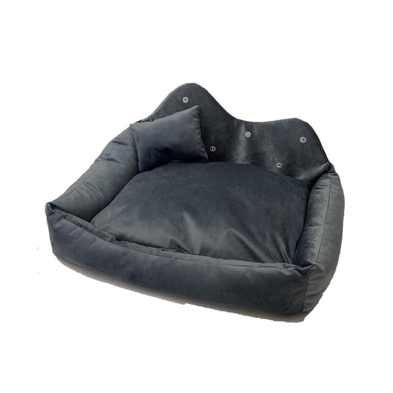 Go Gift Prince Gris Xl - Cama Para Mascotas - 60 X 45 X 10 Cm