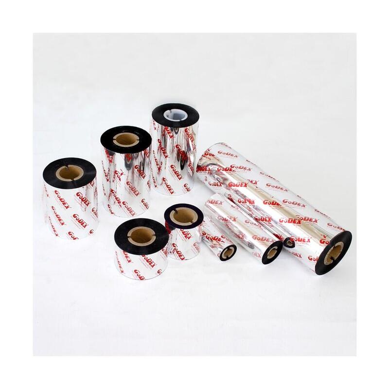 Godex Compatible Ribbon De Cera Premium 110mm X 110m Ez-1105 / G300 (Caja De 20 Rollos)