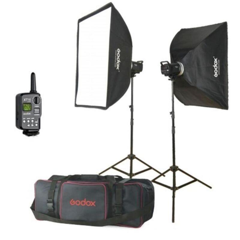 Godox Ms200-F Studio-Kit Studio Flash Unit Kit 2 X 200ws