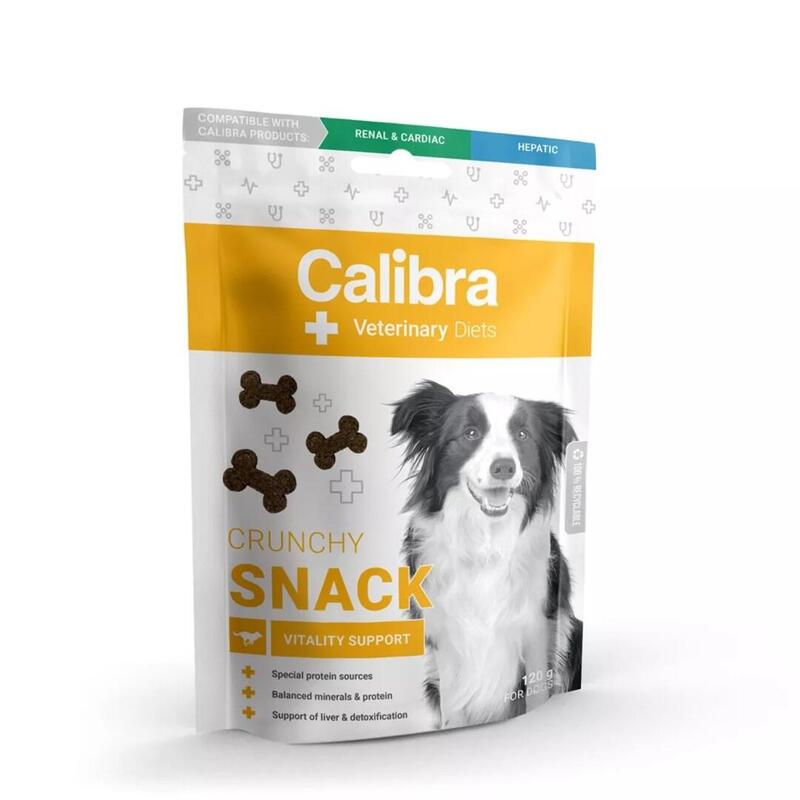 Golosina Para Perro Calibra Vd Dog Crunchy Snack Vitality Support 120g
