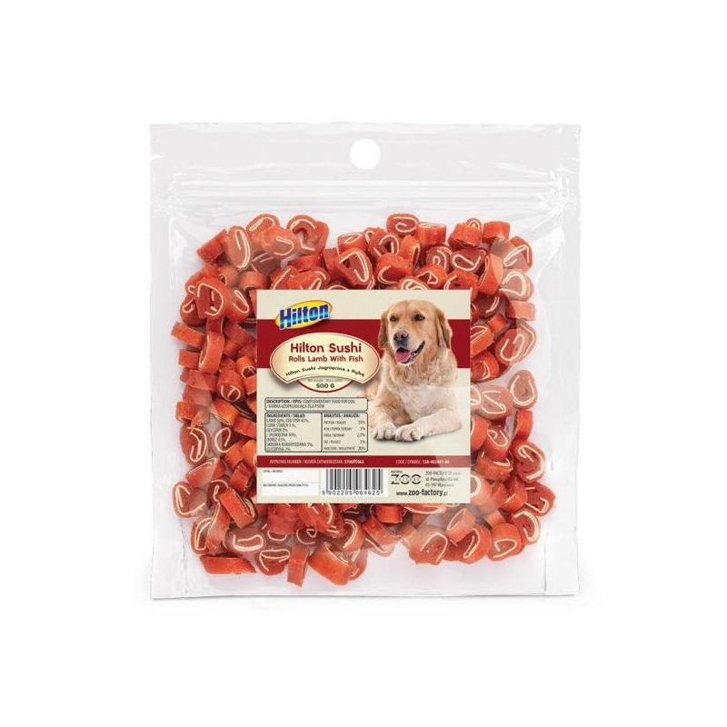 Golosina Para Perros Hilton Sushi Rolls Lamb With Fish 500 G