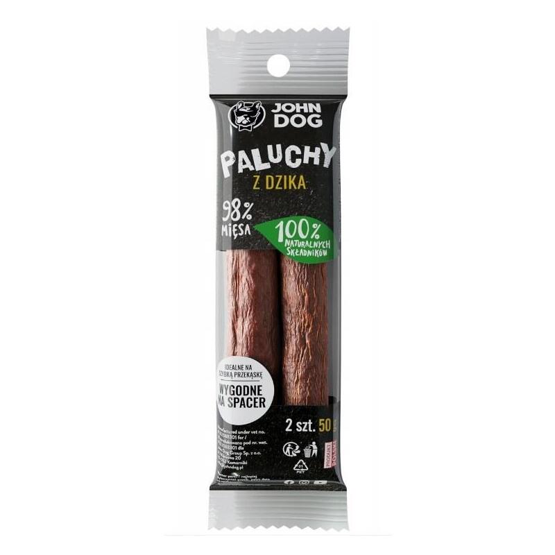 Golosina Para Perros Palos De Jabalí John Dog 50 G