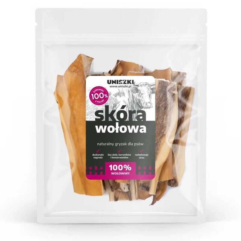 Golosina Para Perros Uniszki Piel De Vaca 100 G